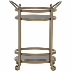 Richmond Interiors Trolley Hendricks brass Brushed Goud