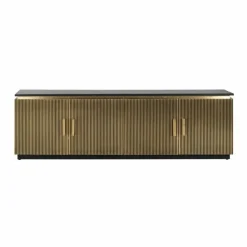 Richmond Interiors TV-dressoir Ironville 4-deuren (Gold)