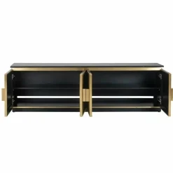 Richmond Interiors TV-dressoir Ironville 4-deuren (Gold)