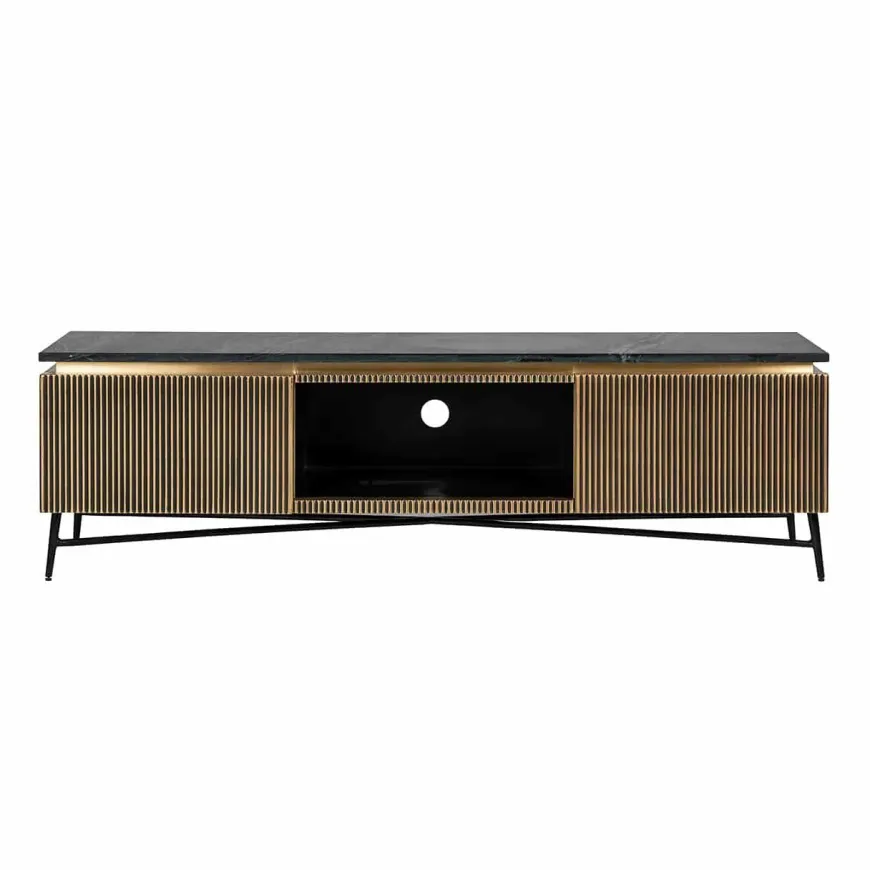 Richmond Interiors TV-Dressoir Ironville 2-deuren (Gold)