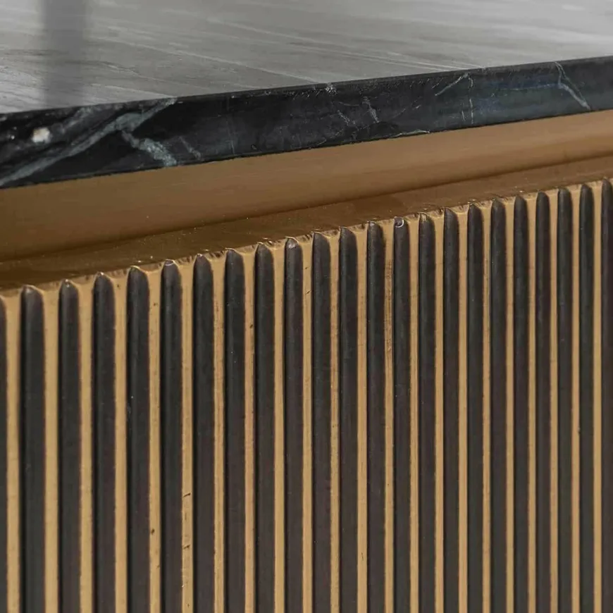 Richmond Interiors TV-Dressoir Ironville 2-deuren (Gold)
