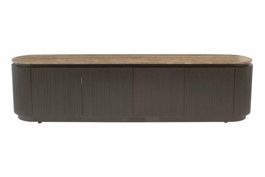 Richmond Interiors TV-meubel Russo brown 4-doors