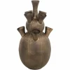 Richmond Interiors Vaas Maleen brass antique