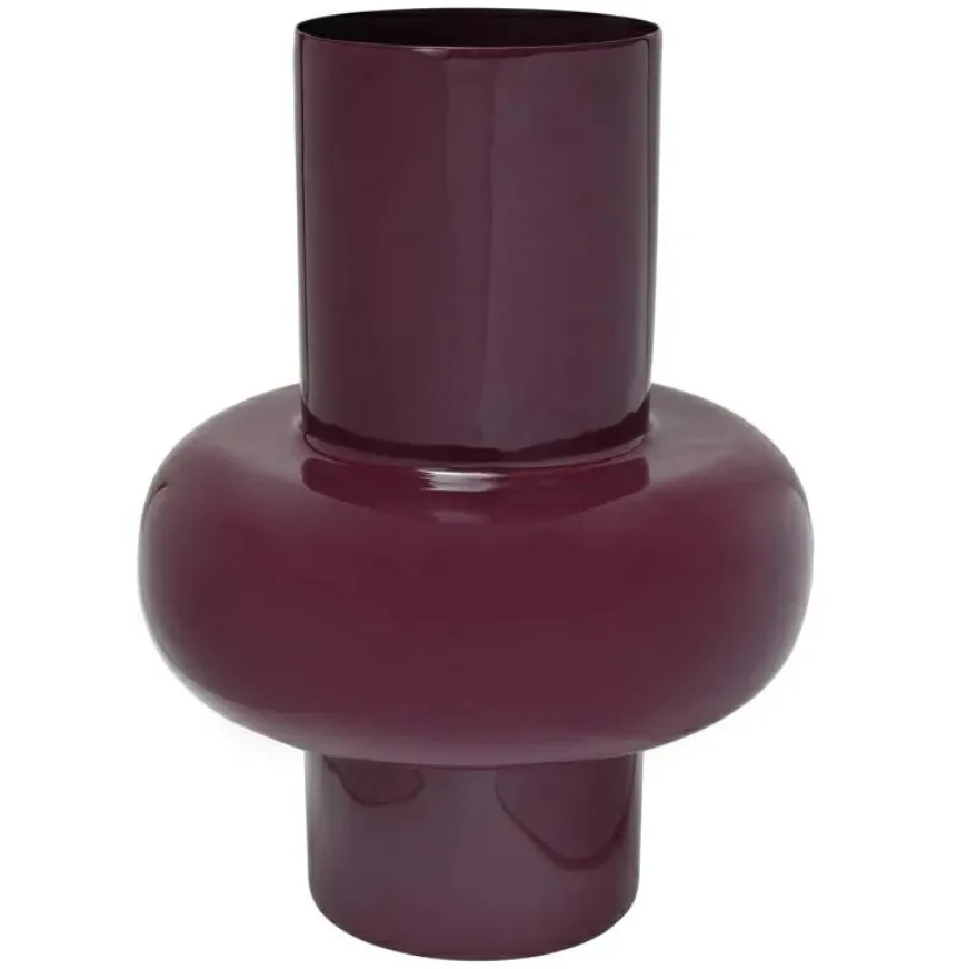 Richmond Interiors Vaas Ashlyn klein Burgundy