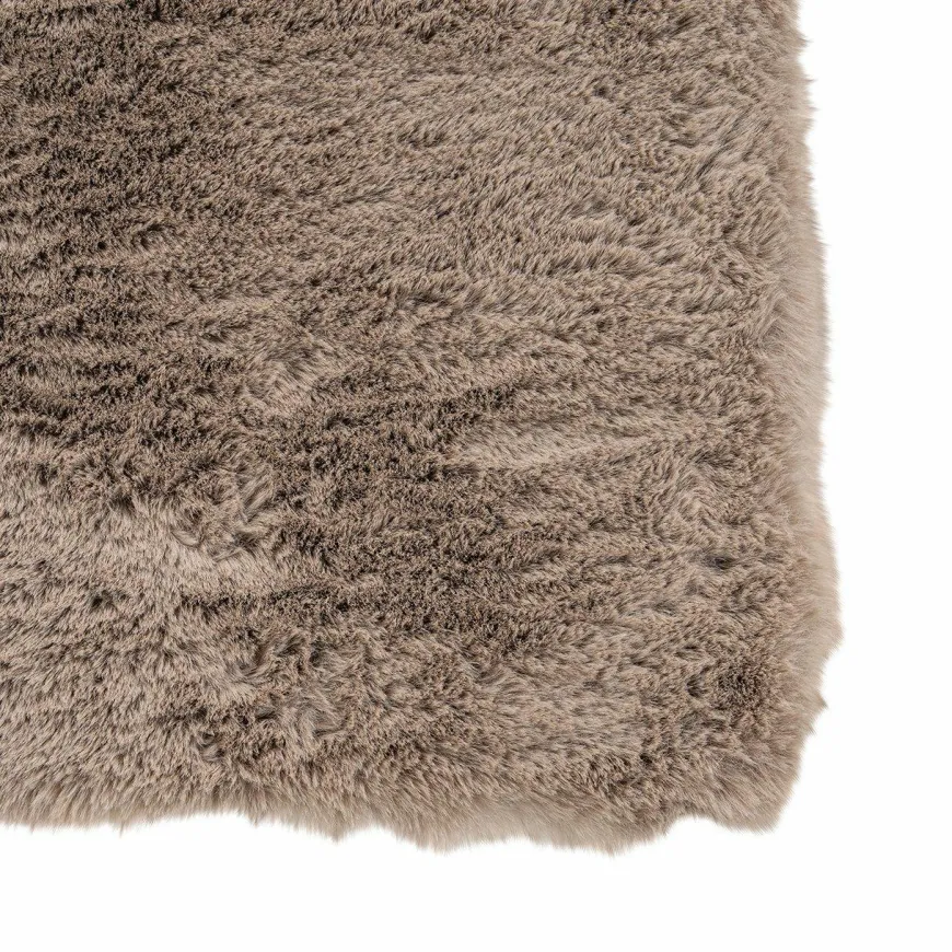 Richmond Interiors Vloerkleed Saifo furry 200x230 zand