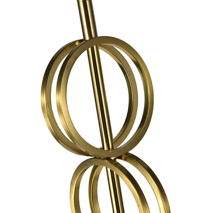Richmond Interiors Vloerlamp Blizz Goud