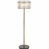 Richmond Interiors Vloerlamp Feline antiek bras