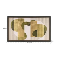 Richmond Interiors Wall art Joylin groen