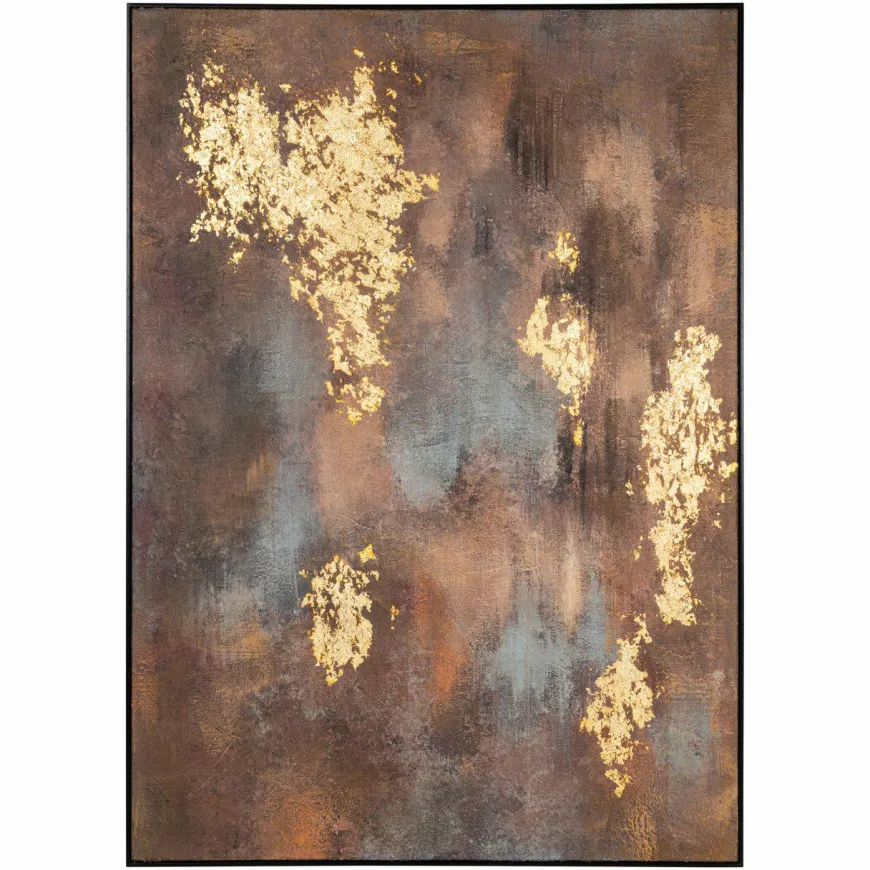 Richmond Interiors Wall art Golden gleam gold