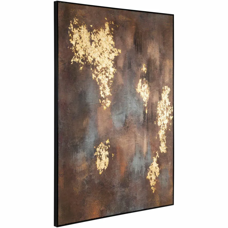 Richmond Interiors Wall art Golden gleam gold