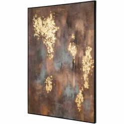 Richmond Interiors Wall art Golden gleam gold