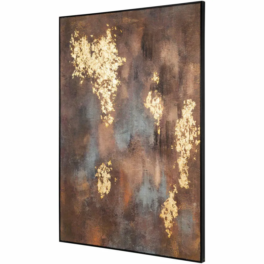 Richmond Interiors Wall art Golden gleam gold