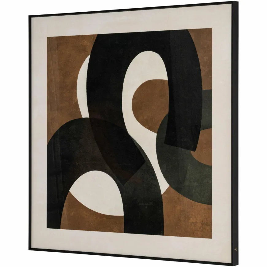 Richmond Interiors Wall art Euphoria brown links