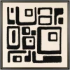 Richmond Interiors Wall art Shanita Zwart / Wit