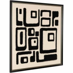 Richmond Interiors Wall art Shanita Zwart / Wit