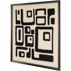 Richmond Interiors Wall art Shanita Zwart / Wit
