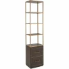 Richmond Interiors Wandkast Carter brown small 2-drawers