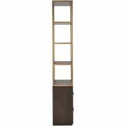 Richmond Interiors Wandkast Carter brown small 2-drawers