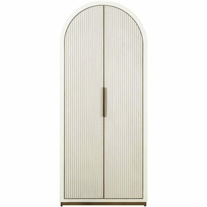 Richmond Interiors Wandkast Tivoli met gebogen bovenkant 2-deurs Wit