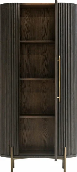 Richmond Interiors Wandkast Luxor 1-deur (Brown)
