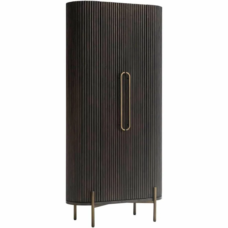 Richmond Interiors Wandkast Luxor 1-deur (Brown)