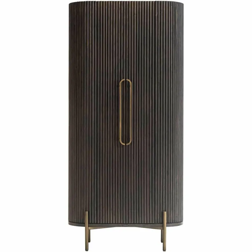 Richmond Interiors Wandkast Luxor 1-deur (Brown)