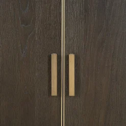 Richmond Interiors Wandkast Rivertree 3-planken 2-deurs Bruin