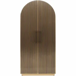 Richmond Interiors Wandkast Les Arcs 2-deurs Brushed Goud