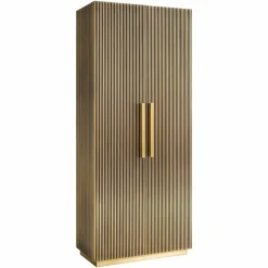 Richmond Interiors Wandkast Ironville goud - 2 deurs