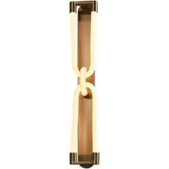 Richmond Interiors Wandlamp Lysa Brushed Goud