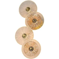 Richmond Interiors Wandlamp Linzi Brushed Goud