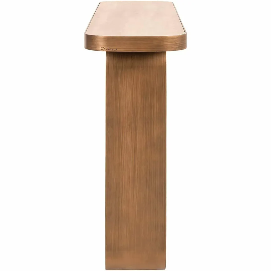 Richmond Interiors Wandtafel Locarno geborsteld Goud