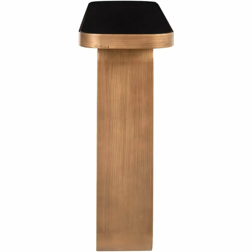Richmond Interiors Wandtafel Locarno geborsteld Goud