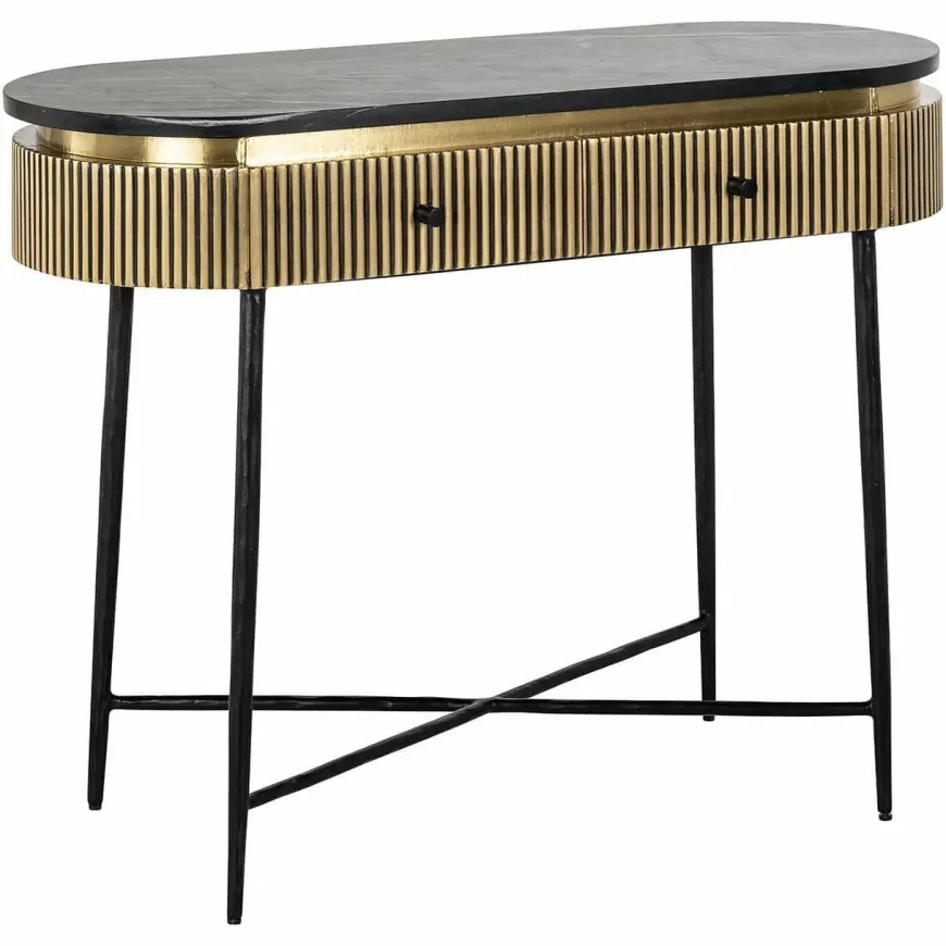 Richmond Interiors Wandtafel Ironville goud