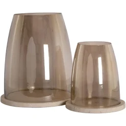 Richmond Interiors Windlicht Alusia sand small