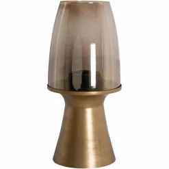 Richmond Interiors Windlicht Danea brushed goud groot