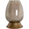 Richmond Interiors Windlicht Aubine gold small