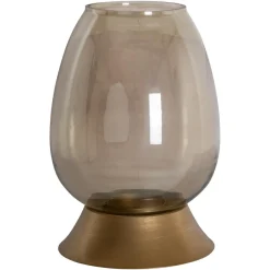 Richmond Interiors Windlicht Aubine gold small