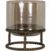 Richmond Interiors Windlicht Ropia goud klein