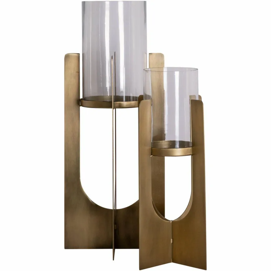 Richmond Interiors Windlicht Dalou goud klein