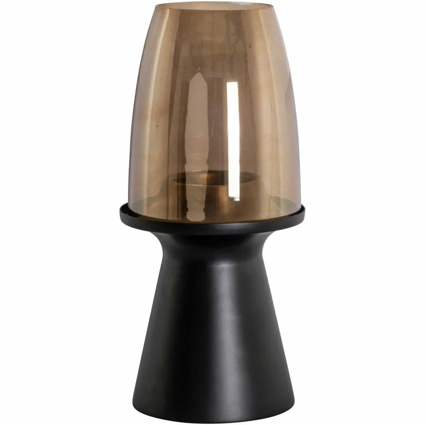 Richmond Interiors Windlicht Vienna zwart klein
