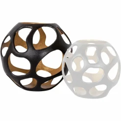 Richmond Interiors Windlicht Alysia brown large