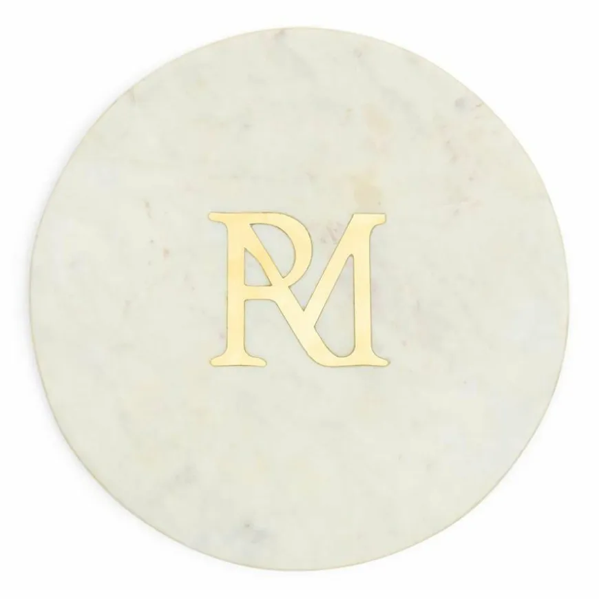 Riviera Maison Schaal Monogram marmer