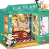 Robotime Houten bouwpakket Alice's Tea Store
