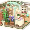 Robotime Houten bouwpakket Blooming Tea Garden
