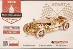 Robotime Houten Bouwpakket Grand Prix Car