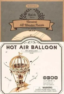 Robotime Houten Bouwpakket Hot Air Ballon