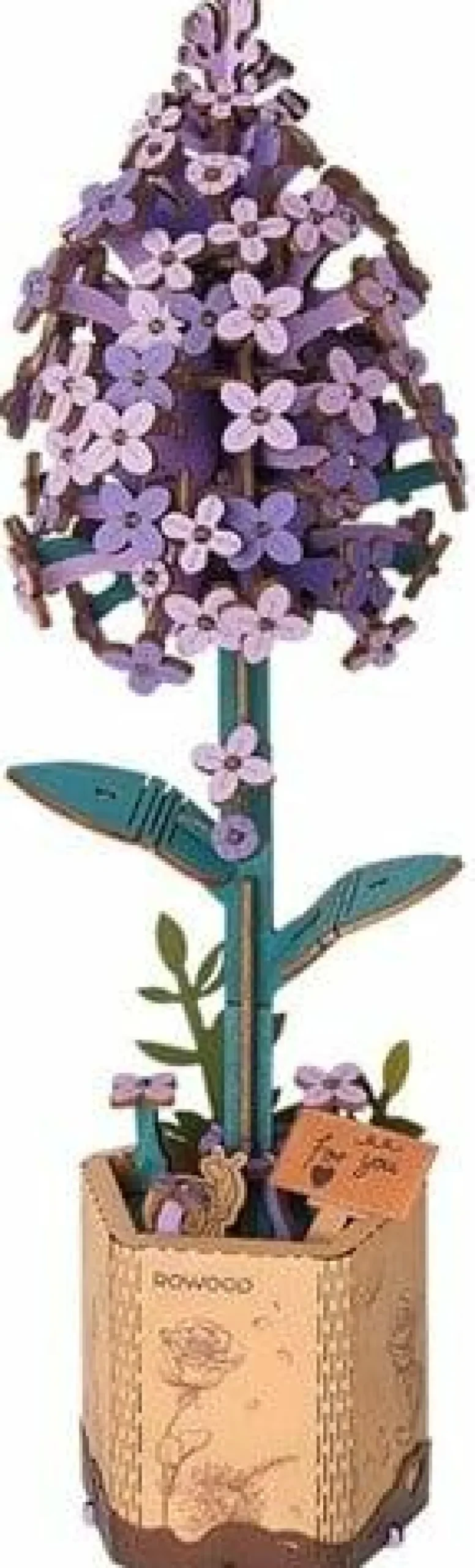 Robotime Houten Bouwpakket Lilac