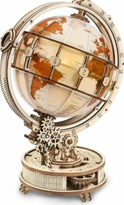 Robotime Houten puzzel Luminous Globe