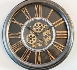 Thomas Kent Klok grant grijs 52,5 cm